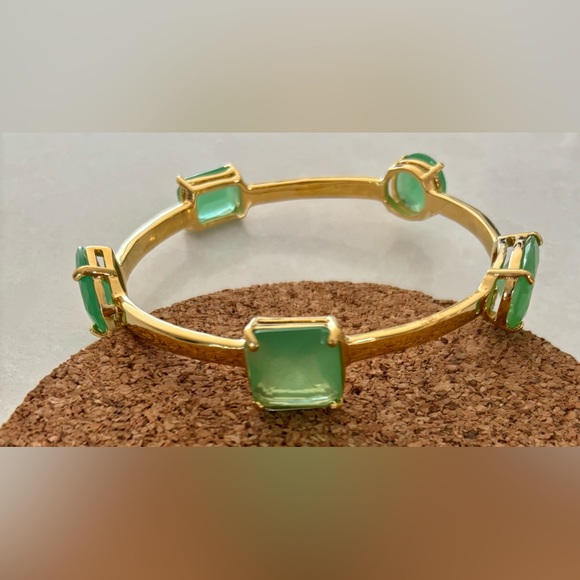 KATE SPADE Green Stone Bracelet Bangle - Picture 6 of 8